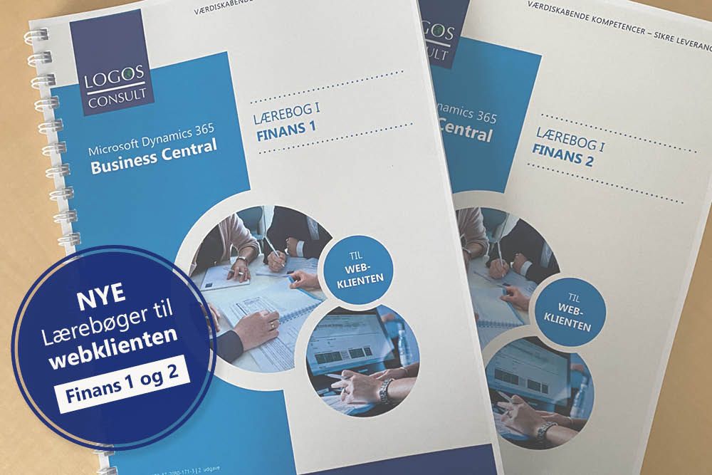 dynamics 365 business central manual finans 1 og 2